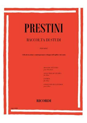 Raccolta di studi per oboe utili ad un primo e