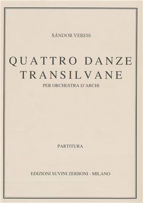 Sandor Veress: Quattro danze Transilvane: Orchestre à Cordes