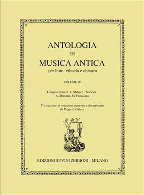 Antologia Di Musica Antica Vol 4 (Chiesa): Solo pour Guitare
