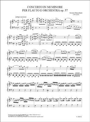 Saverio Mercadante: Concerto in Mi minore Op. 57: Flûte Traversière et Accomp.