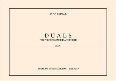 Ivan Fedele: Duals: Percussion (Ensemble)