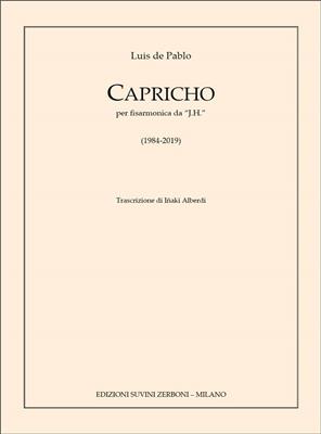 Luis De Pablo: Capricho: Solo pour Accordéon