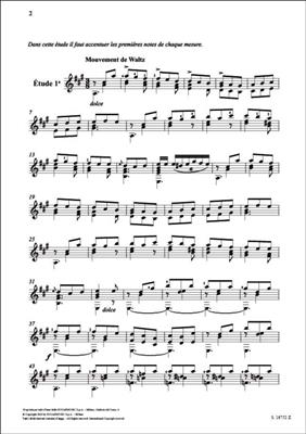 J.B. Adolphe Le Dhuy: Études caractéristiques pour la guitare Op. 21: Solo pour Guitare