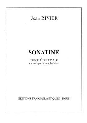 Jean Rivier: Sonatine: Flûte Traversière et Accomp.