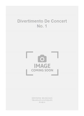 Paul Arma: Divertimento De Concert No. 1: Orchestre à Cordes et Solo