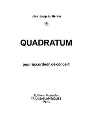 Jean-Jacques Werner: Quadratum: Solo pour Accordéon