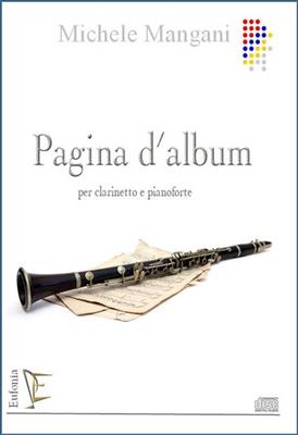 Michele Mangani: Pagina D'Album: Clarinette et Accomp.