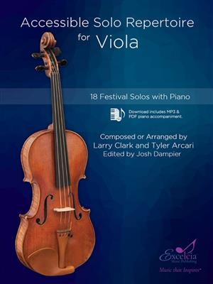 Larry Clark: Accessible Solo Repertoire for Viola: Alto et Accomp.