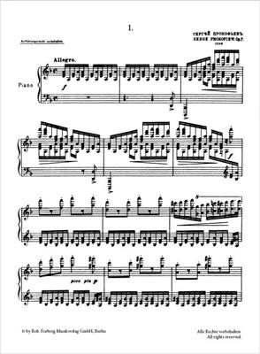 Sergei Prokofiev: Vier Etüden, op. 2: Solo de Piano