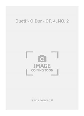Friedrich Dotzauer: Duett - G Dur - OP. 4, NO. 2: Duo pour Cordes Mixte