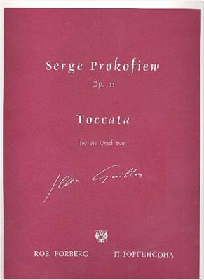Sergei Prokofiev: Toccata, op.11: Orgue