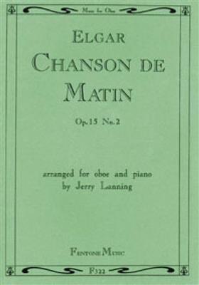 Chanson De Matin Op. 15 No. 2 - Oboe And Piano