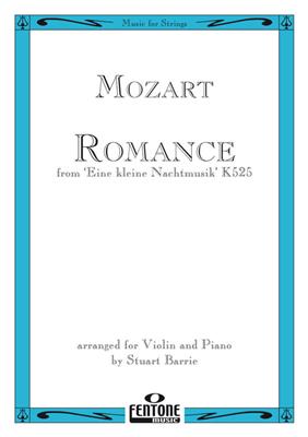Wolfgang Amadeus Mozart: Romance: (Arr. Stuart Barrie): Solo pour Violons