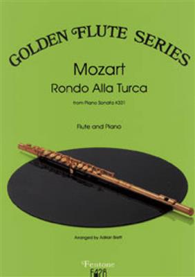 Wolfgang Amadeus Mozart: Rondo Alla Turca: (Arr. Adrian Brett): Solo pour Flûte Traversière
