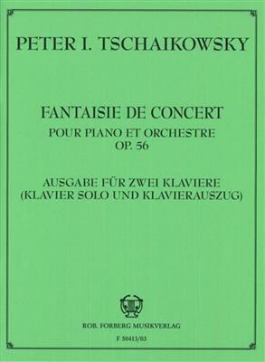 Pyotr Ilyich Tchaikovsky: Fantaisie de concert (Konzertfantasie) op 56: Orchestre et Solo
