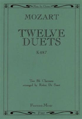 Wolfgang Amadeus Mozart: Twelve Duets: (Arr. Robin de Smet): Solo pour Clarinette