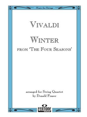 Antonio Vivaldi: Winter from 'The Four Seasons': (Arr. Donald Fraser): Quatuor à Cordes