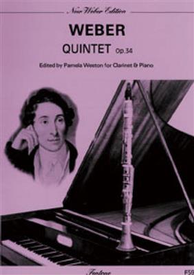 Carl Maria von Weber: Quintet Op.34: (Arr. Pamela Weston): Solo pour Clarinette