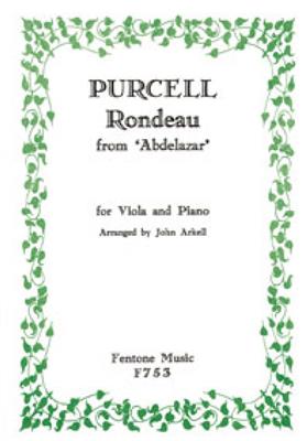 Rondeau From Abdelazar - Viola And Piano