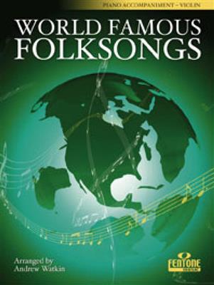 World Famous Folksongs: Violon et Accomp.