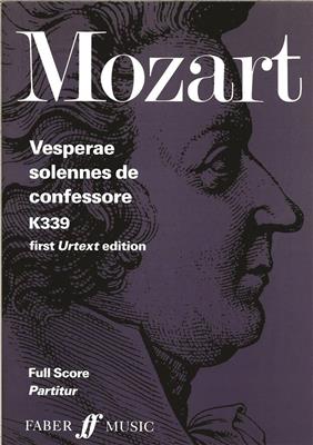Wolfgang Amadeus Mozart: Vesperae Solennes De Confessore - Full Score: Orchestre Symphonique