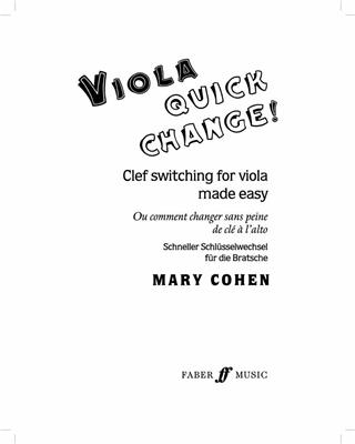 M. Cohen: Viola Quick Change: Solo pour Alto