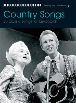 Easy Keyboard Library: Country Songs: Clavier