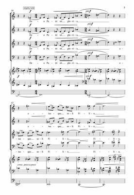 Matthew Martin: O Lux beata Trinitas. SATB: Chœur Mixte et Piano/Orgue