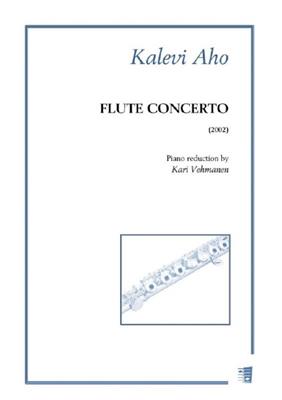 Kalevi Aho: Flute Concerto (2002): Flûte Traversière et Accomp.