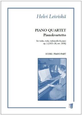 Helvi Leiviskä: Piano quartet (1925-26, rev. 1935): Quatuor pour Pianos