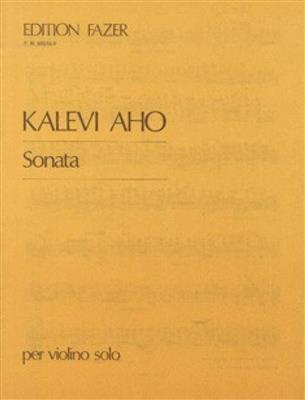 Kalevi Aho: Sonata: Solo pour Violons