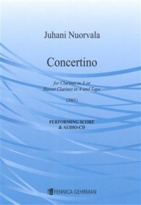 Juhani Nuorvala: Concertino for Clarinet and Soundtrack: Solo pour Clarinette