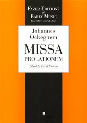 Johannes Okeghem: Missa Prolationem: (Arr. David Condon): Chœur Mixte et Accomp.