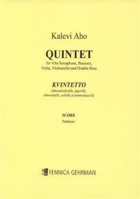 Kalevi Aho: Quintet: Ensemble de Chambre
