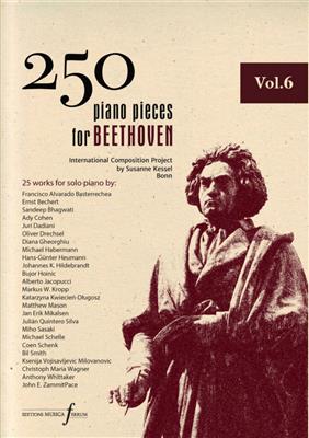250 Piano Pieces For Beethoven - Vol. 6: Solo de Piano