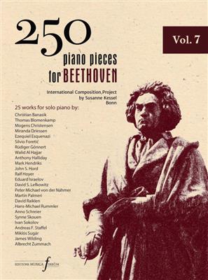 250 Piano Pieces For Beethoven - Vol. 7: Solo de Piano