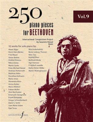 250 Piano Pieces For Beethoven - Vol. 9: Solo de Piano