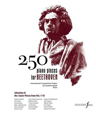 250 piano pieces for Beethoven: Solo de Piano
