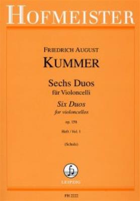Friedrich August Kummer: 6 Duos, Op. 156 - Heft 1: (Arr. Walter Schulz): Duo pour Violoncelles
