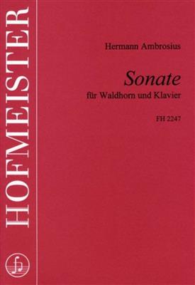 Hermann Ambrosius: Sonate F-Dur: Cor Français et Accomp.