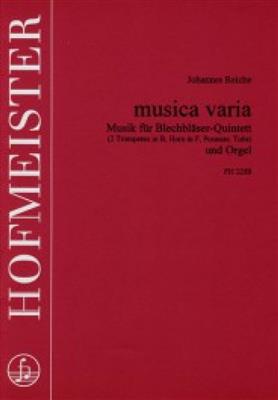 Johannes Reiche: Musica Varia: Ensemble de Chambre