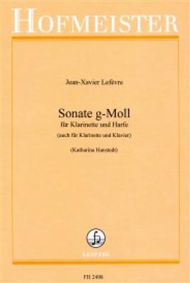 Jean-Xavier Lefèvre: Sonate g-Moll: (Arr. Hanstedt): Clarinette et Accomp.