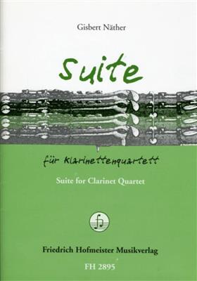 Gisbert Nöther: Suite für KlarinettenQuartett: Clarinettes (Ensemble)