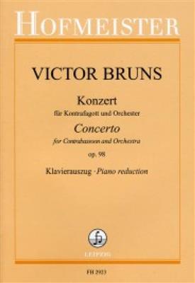Victor Bruns: Konzert op 98 für Kontrafagott und Orchester: Orchestre et Solo