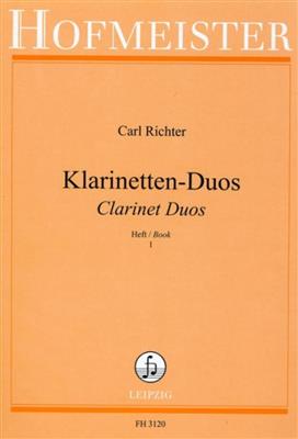 Klarinettenduos, Heft 1: (Arr. Carl Richter): Duo pour Clarinettes