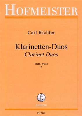 Klarinettenduos, Heft 2: (Arr. Carl Richter): Duo pour Clarinettes