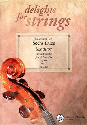 Sebastian Lee: 6 Duos, op. 60, Heft 2: (Arr. Schulz): Duo pour Violoncelles