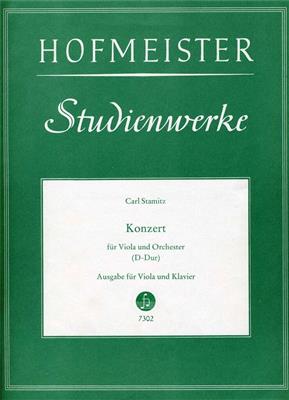 Carl Stamitz: Konzert für Viola und Orchester D-Dur: (Arr. Borissowsky): Alto et Accomp.
