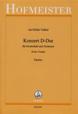 Jan Krtitel Vanhal: Konzert D-Dur für KontraBass und Orchester: (Arr. Trumpf): Orchestre et Solo