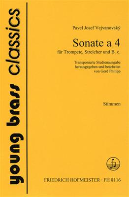 Pavel Joseph Vejvanovsky: Sonata a 4: (Arr. Philipp): Ensemble de Chambre
